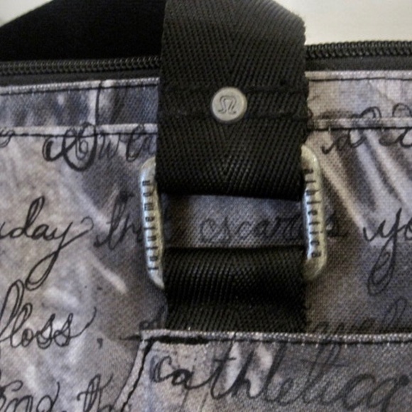 Lulu Lemon Inky Manifesto India Yoga Mat Bag - Picture 3 of 13